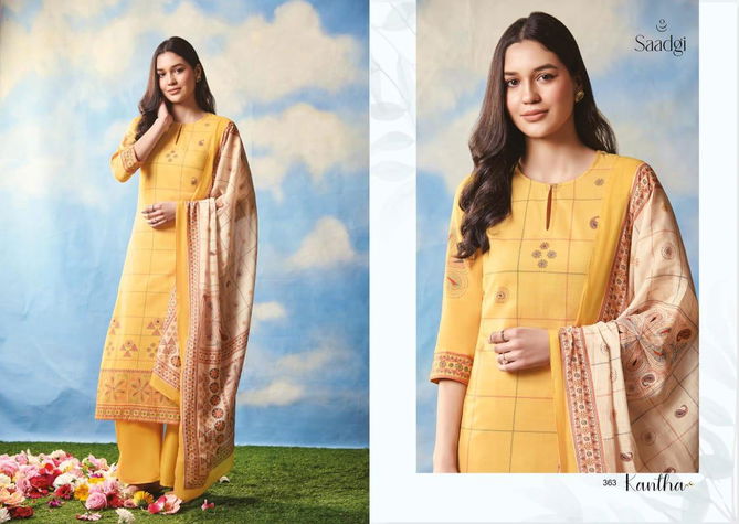 Kantha By Saadgi Printed Salwar Suits Catalog